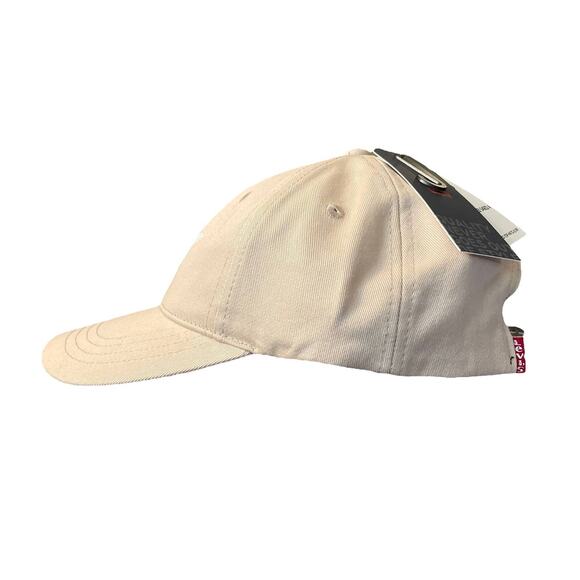 NWT Levi’s Jeans Logo Adjustable Hat Tan - Picture 2 of 4